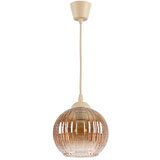 Brilagi LED luster na sajli R GLASS 1xE27/60W/230V prečnik 18 cm bež/dimljeno-braon Cene