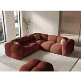 Cosmopolitan Design Opečnato oranžna kotna sedežna garnitura Loretto – | Shoptok.si
