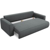 Makamii Temno siva raztegljiva/s prostorom za shranjevanje sedežna garnitura 238 cm Kapua – | Shoptok.si