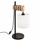 Brilagi Stona lampa NUBILA 1xE27/40W/230V braon/crna/bela Slike