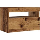TV ormarić s LED svjetlima staro drvo 60x35x40 cm | shoptok.hr