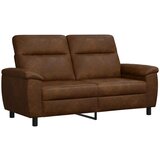  Set sofe 2 pcs Smeđa Umetnička suknja koža | shoptok.hr