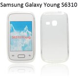  Gumijasti / gel etui Lux za Samsung Galaxy Young S6310 - prozorni Cene