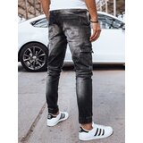 DStreet Spodnie męskie jeansowe joggery czarne | shoptok.hr