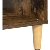 vidaXL s pohranom s vratima Dimljeni hrast 103.5 x 60 x 35 cm Konstruirano drvo | shoptok.hr