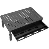 Maclean MC-946 Monitor Laptop Stand 13 - 32 3-Level Height Adjustment with Drawer up to 20kg Sturdy Vented | shoptok.hr