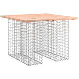 The Living Store Vrtna gabionska klop 100x102x72 cm trden les douglas - Vrtna Klop, (21461454) | Shoptok.si