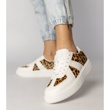 D/CEO Beige perforated eco-suede loafers Stanila | Shoptok.si