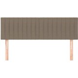  Uzglavlja smeđesiva 144x5x78/88 cm od tkanine | shoptok.hr