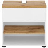 Støraa Bijeli ormarić za ispod umivaonika u dekoru hrasta 60x57 cm Thessa – | shoptok.hr