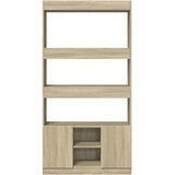  Visoka komoda boja hrasta sonome 92x33x180cm konstruirano drvo | shoptok.hr