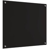  Kuhinjski zid 2 pcs Crna 70 x 60 cm Staklo otporno na udarce | shoptok.hr