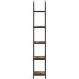 vidaXL Polica Dimljeni hrast 40 x 30 x 183 cm Konstruirano drvo | shoptok.hr