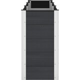  Povišena vrtna gredica Crna 300 x 50 x 91 cm | shoptok.hr