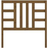 Posteljno vzglavje medeno rjavo 81x4x100 cm trdna borovina, (20643957) | Shoptok.si