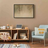  Slika - Spring Orchard - Hummingbirds Among Tree Branches in Beige Shades 60x40 U crnom drvenom okviru | shoptok.hr
