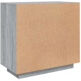vidaXL Komoda siva sonoma 80x40x75 cm konstruiran les | Shoptok.si