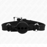 Kink Gag Full Silicone Black (4 Cm) | Shoptok.si