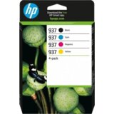 HP 937 4-Pack CMYK(4) Original Ink Cartridge spremnik s tintom 4 kom Standardni prinos Crno, Plavo, Magenta, Žuto Cijene
