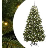  Umjetno božićno drvce s nogom Zelena 180 cm PVC i čelik | shoptok.hr