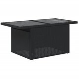  8-dijelni set vrtnih sofa od poliratana s jastucima crni | shoptok.hr