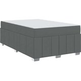  Konstrukcija postelje z vzmetnico Temno siva 120 x 200 cm blago, (5000124076) | Shoptok.si
