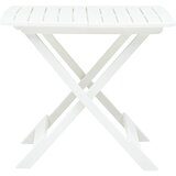 The Living Store Sklopivi vrtni stol bijeli 79 x 72 x 70 cm plastični | shoptok.hr