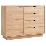 Olimp Sport Komoda Lejla 4 fioke , 1 vrata hrast | ePonuda.com