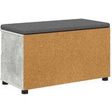  Haldna klop z blazino s predalom Betonsko siva 80 x 38 x 46 cm, (5000155687) | Shoptok.si