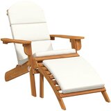  Vrtna stolica Adirondack s osloncem za noge od drva bagrema | shoptok.hr