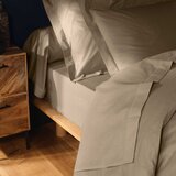 Douceur d intérieur Svjetlo smeđa pamučna plahta 240x300 cm Lina – | shoptok.hr