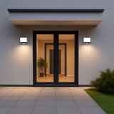  led reflektor sa senzorom pokreta i sumraka davos LED/30W/230V IP54 crna | Eponuda.com
