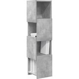  Kutni ormarić Betonski sivi 25,5x25x102cm Konstruirano drvo | Eponuda.com