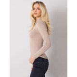 RUE PARIS Blouse-RV-BZ-5210.19-beige | Shoptok.si