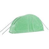 The Living Store Rastlinjak z jeklenim ogrodjem zelen 12 m² 6x2x2,85 m - Rastlinjak, (21662873) | Shoptok.si