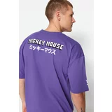 Trendyol T-Shirt - Purple - Oversize