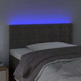  LED posteljno vzglavje temno sivo 100x5x78/88 cm žamet, (20793752) | Shoptok.si