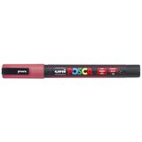 Marker Uni pc-3ml Posca glitter crveni | shoptok.hr