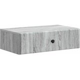 Stolna montirana na zid Siva sonoma 59 x 34,5 x 17 cm | shoptok.hr