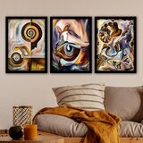 Wallity Set uramljenih slika 3SC63, 3 Dela | ePonuda.com