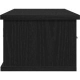  Ormar za Zid Crni hrast 60 x 26 x 18,5 cm Konstruirano drvo | Eponuda.com