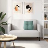  Jastuk za leđa Morska zelena 45 x 24 x 50 cm Baršun | shoptok.hr