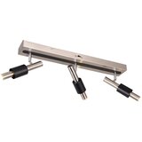Trio Select Črno/v srebrni barvi LED točkovno svetilo 20,5x63 cm Ikaris – | Shoptok.si