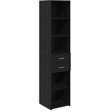  Highboard Crni hrast 40 x 42,5 x 185 cm Konstruirano drvo | Eponuda.com