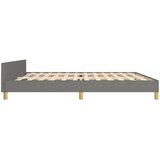  Okvir za krevet bez madraca tamnosivi 200x200 cm od tkanine | shoptok.hr