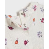 Sinsay Body s ukrasnim ovratnikom i cvjetnim motivom s pamukom | shoptok.hr