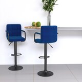 vidaXL barski stolci od tkanine 2 kom plavi | shoptok.hr