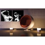  Ročno poslikana slika POP ART PULP FICTION 100x50 cm | Shoptok.si