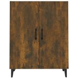  Komoda boja dimljenog hrasta 70x34x90 cm od konstruiranog drva | shoptok.hr