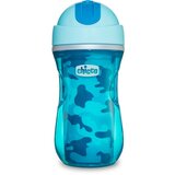 Chicco Sport Blue termo lonček s slamico 14m+ 266 ml | Shoptok.si
